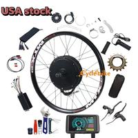 Kit de conversion de vélo électrique haute performance 3000W, batterie 72V 20Ah en option avec protection BMS 60A et livraison rapide depuis les États-Unis