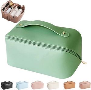 Muestra Gratuita de Bolsa de Maquillaje Ecológica Pequeña, Bolsa de Cosméticos de Viaje Profesional Personalizada con Nombre - Product Image 1