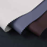 Cuir synthétique de luxe élégant et doux en PU, tissu en cuir artificiel, prix de vente bon marché, OEM chinois