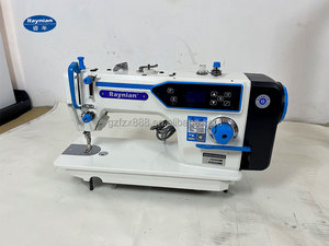 Machine à coudre industrielle à alimentation manuelle, automatique, haute vitesse, à plateau plat, avec système de transport de tissu, en métal Raynian - Product Image 3