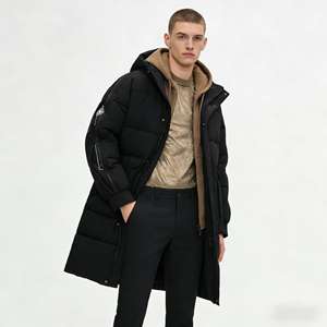 Parka de Invierno para Hombre 2025 |   Abrigo Largo Cortavientos e Impermeable |   Ropa de Abrigo Aislante de Alta Calidad, Moderna y Versátil - Product Image 2