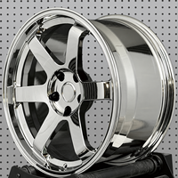 Jantes forgées JDM 5x114.3 5X120 4X100 19-24 pouces polies à 6 branches pour BMW Land Rover Rolls-Royce Nissan Mercedes-AMG Audi