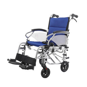 כיסא אלומיניום נייד עם רוחב מושב 46 ס "מ רוחב מושב, מגבלת משקל 100 ק" ג וגלגלים אחוריים להסרה קלה - Product Image 5