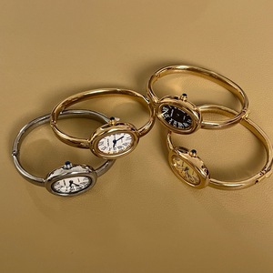 Orologio Sunlifex da <span class=keywords><strong>Donna</strong></span> a Bracciale Ellittico Oro Rosa con Cerchio di Diamanti, <span class=keywords><strong>Design</strong></span> di Nicchia di Lusso Leggero e Pregiato - Product Image 6