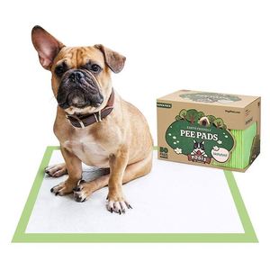 Tapis d'entraînement jetable pour chien d'extérieur avec film PE anti-fuite et conception respirante - Tailles S/M/L/XL personnalisables - Product Image 2