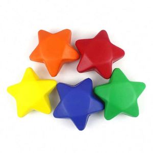 Jouets anti-stress en mousse PU écologiques avec logo imprimé, balles étoiles pour la récompense des étudiants et les cadeaux promotionnels personnalisés - Product Image 4