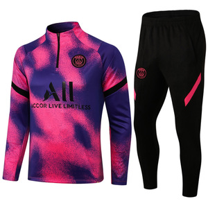 Combinaisons d'entraînement de football - Paris, Charnieux, AC Milan, Dortmund, Marseille, Ajax, Combinaisons de football à manches longues - Product Image 5
