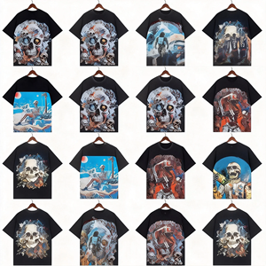 Wholesale and Customization 90s Vintage Surf Skate Tee Sun Faded Oversized Mens West Coast Streetwear <strong>What</strong> God <strong>Likes</strong> SPeed Shirt - Product Image 1