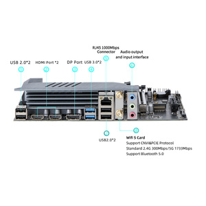 نواة جديدة ERYING New Core 8C12T <span class=keywords><strong>DDR4</strong></span> ثنائي القناة للألعاب CPU اللوحة الأم LGA-مقبس لسطح المكتب - Product Image 3