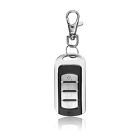Duplicateur de clé ABS Aiba AB031 avec télécommande sans fil 4 boutons à code tournant pour porte de garage 433mhz/315mhz, pile 3V CR2016