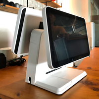 15 + 11,6 '', оптовая продажа, набор Pos-систем, Pc, Win Dows, кассовый аппарат для ресторанов, сенсорный экран, Pos-системы, кассовый аппарат