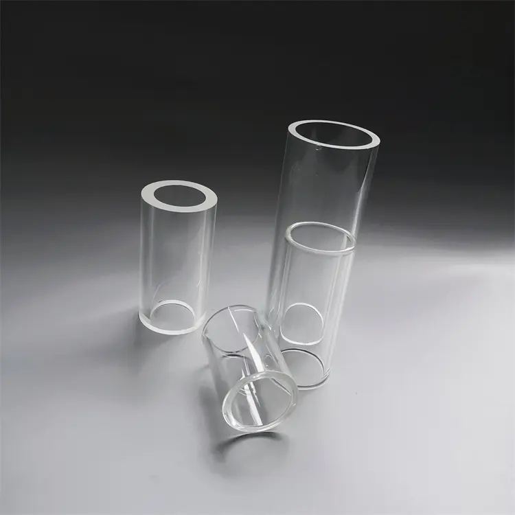 Tubos vidro artesanal parede grossa tubos vidro soprando vidro tubo