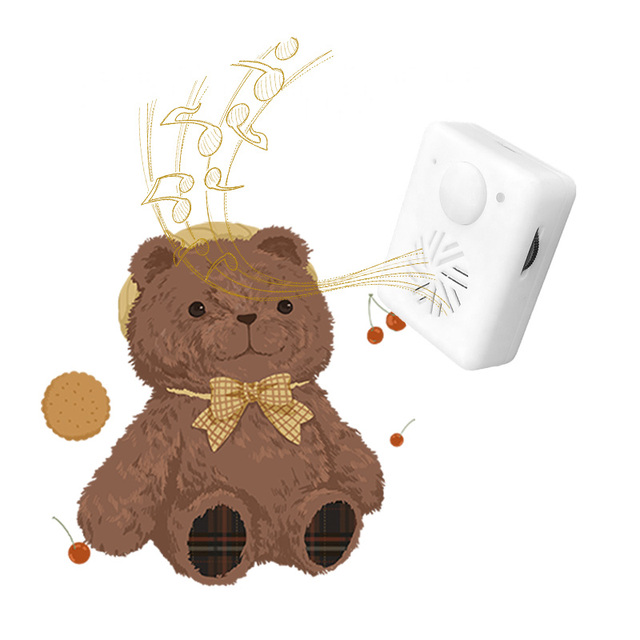 Factory Customizable Mini Square Push Button Module USB Download Recordable Sound Chips Plastic for Cartoon Soft Stuffed Animals