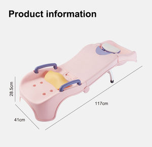 Sedia da bagno pieghevole <span class=keywords><strong>per</strong></span> bambini sedia da bagno <span class=keywords><strong>per</strong></span> bambini in plastica imbottita vasca da bagno <span class=keywords><strong>per</strong></span> piccoli spazi - Product Image 2