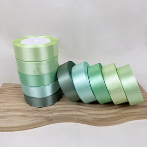 Ruban Cadeau en <span class=keywords><strong>Satin</strong></span> Écologique en Promotion pour Mariage, Emballage Cadeau, Décorations de Fête, Bricolage, Ruban Rose Fait Main, Nœud en Ruban - Product Image 1