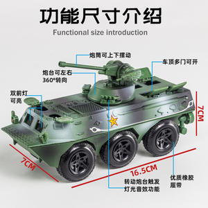 T34 modèle <span class=keywords><strong>char</strong></span> pour <span class=keywords><strong>russe</strong></span> à collectionner bataille principale blindé moulé sous pression véhicules alliage militaire chars jouet - Product Image 3