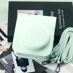 Étui rigide vintage en dentelle crochetée pour Fujifilm <span class=keywords><strong>Instax</strong></span> <span class=keywords><strong>Mini</strong></span> 11/12 avec matériau PU - Product Image 3