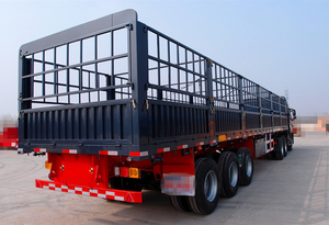 Semirremolque de Acero Fabricado en Shandong, Directo de Fábrica, Tamaño Personalizable, Capacidad de Carga Útil de 42500 kg, Eje Fuwa de 13T para Trabajo Pesado - Product Image 5