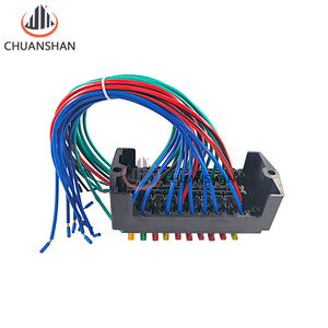 Piezas de maquinaria de construcción para Komatsu PC60 120 200 220 240 360 400-8 Panel de montaje de caja de fusibles Conjunto de base de arnés de cableado - Product Image 2