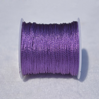 Fil métallique coloré Fil de lurex Fil à paillettes Fil à coudre métallique en nylon