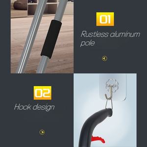 Mocio a spruzzo a palo in alluminio da 600ml con palo in ferro verniciato e vassoio in plastica a forma <span class=keywords><strong>di</strong></span> rettangolo per lavori <span class=keywords><strong>di</strong></span> pulizia - Product Image 6