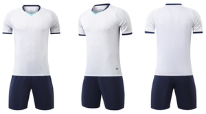2026 été blanc <span class=keywords><strong>rose</strong></span> blanc bleu personnalisé RONALDO <span class=keywords><strong>MBAPPE</strong></span> hommes Sport course entraînement Football chemise Kit Football uniforme maillots ensemble - Product Image 4