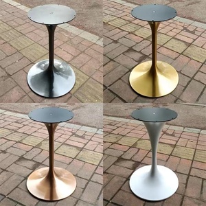 Gambe <span class=keywords><strong>per</strong></span> Base <span class=keywords><strong>Tavolo</strong></span> a Tromba <span class=keywords><strong>in</strong></span> Metallo con Design a Tulipano <span class=keywords><strong>per</strong></span> Piani <span class=keywords><strong>in</strong></span> <span class=keywords><strong>Marmo</strong></span>, Legno e Pietra Sinterizzata Prodotte da Foshan Hardware Furniture Work - Product Image 2