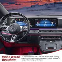 Tableau de bord en plastique de luxe V300 pour Mercedes Vito W447, kit de conversion complet pour mise à niveau de l'infodivertissement avec double écran numérique