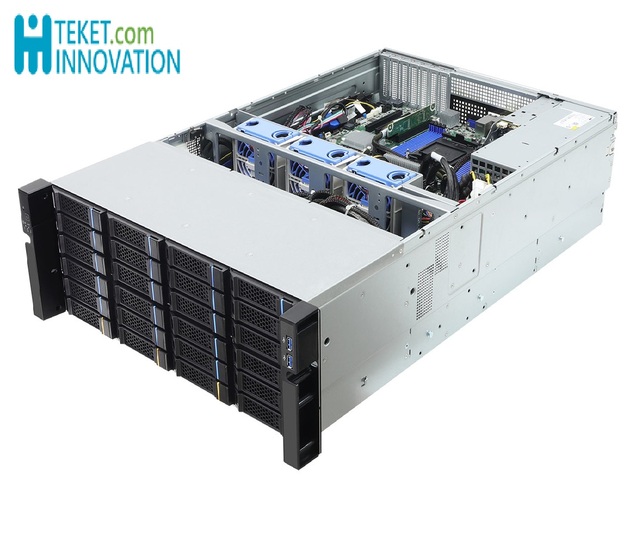4U36L6E-EGS/2T 4U rackmount server barebone with LGA4677 Socket 4th5th Gen Intel Xeon 8DDR5 2.5 NVMe PCIe3.0 SATA M.2 for Asrock
