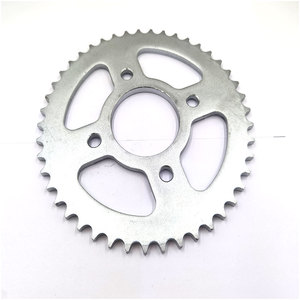 Catena a Rulli per Moto 428-45T 38T <span class=keywords><strong>15T</strong></span> per Trasmissione Moto CG125, Acciaio 45, Diametro Foro 10mm, Standard ISO - Product Image 4