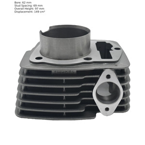 Kit de remplacement cylindre et piston pour moteur de moto Haojue CB150-3 WY150 CB150A, pièces de rechange pour partie supérieure du moteur - Product Image 2
