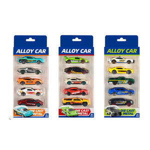 Voiture Miniature en Alliage Moulé sous Pression 1:64 pour Course et <span class=keywords><strong>Police</strong></span>, Cadeau Enfant Garçon, Modèle Transfrontalier - Product Image 1