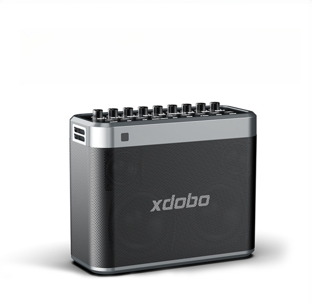 Xdobo Tuner Montarbo 200W Big Power Powerful New Karaoke Camping K Song  Heavy Bass Wireless Mic Caixa De Som Speaker