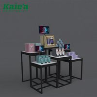 Présentoir en verre de stand de parfum, 1 pièce, pour intérieur, mini magasin