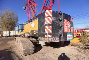 Grue sur chenilles d'occasion 80 tonnes SCC850A-6 – Matériel de construction à prix compétitif, dotée d'un moteur et d'une boîte de vitesses essentiels - Product Image 3