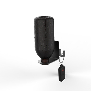 Distributeur mural de bouteilles de savon, pompe à savon, <span class=keywords><strong>porte</strong></span>-bouteille de <span class=keywords><strong>shampoing</strong></span>, support en acier inoxydable avec adhésif, vente en gros - Product Image 4