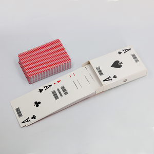 Cartas de Póker Profesionales con Diseño Personalizado Completo, Calidad de Casino, Estándar Regular, de PVC, con Códigos de Barras Escaneables - Product Image 1