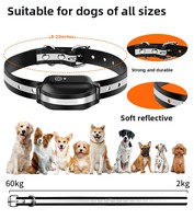 Wiederauf lad bares wasserdichtes Fern trainings gerät Elektronisches Halsband für das Hunde training Vibrierende Elektro schock pieps für alle Hunde
