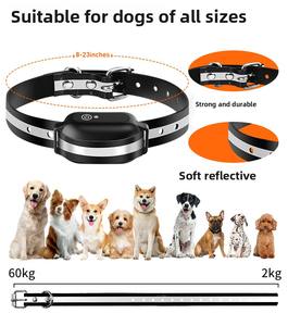 Wiederauf lad bares wasserdichtes Fern trainings gerät Elektronisches Halsband für das Hunde training Vibrierende Elektro schock pieps für alle Hunde - Product Image 6