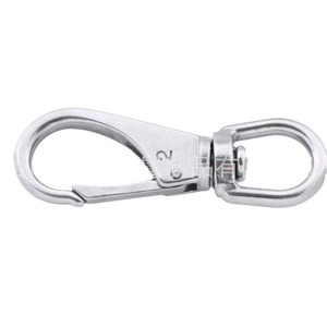 Gancho Giratorio de Acero Inoxidable Pulido para Uso Industrial General - Product Image 2