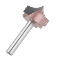 TideWay Shank 6mm Point Milling Cutter CNC Carbide End Mill Woodworking Insert Router Bit OEM/ODM Dapat Disesuaikan 3D Nose Bits