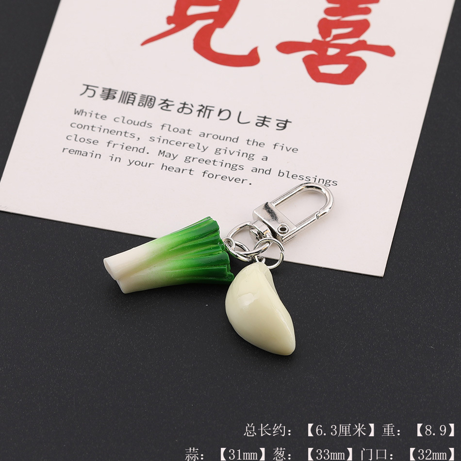 scallions and garlic