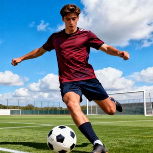 Tela de Fútbol Argentina Ecológica de 160 g/m², Tejido de Punto por Urdimbre 100% Poliéster para Niños, Antiolor y de Secado Rápido - Product Image 6