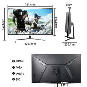 <span class=keywords><strong>Meilleur</strong></span> moniteur 32 pouces pour le jeu et le bureau, 2K 1440P 1ms HDR, moniteur LED sans cadre pour <span class=keywords><strong>PC</strong></span> de bureau, vente en gros - Product Image 2