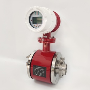 Modbus الكهرومغناطيسي تحويل السائل النفايات المياه مقياس التدفق المغناطيسي الرقمية المغناطيسي تدفق المياه متر - Product Image 6