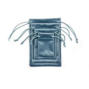 Nouvelle pochette en velours personnalisable, écologique et luxueuse, avec cordon de serrage - Product Image 2