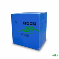 Boîte de manutention pliable en feuille creuse de PP recyclable pour un transport efficace