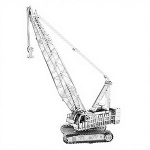 Crazy Model Crane, jouet de <span class=keywords><strong>puzzle</strong></span> 3D en acier inoxydable à assembler soi-même, sans colle, moins de 50 pièces, à partir de 14 ans - Product Image 1