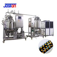 Système de préparation liquide automatique JOSTON 500L 700L 1000L, système de bioréacteur pour préparation liquide