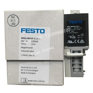 Válvulas de Control Direccional Neumáticas Originales FESTOs MHA3-MS1H-3/2G-3 525135 - Product Image 4